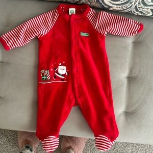 My first Christmas pajamas